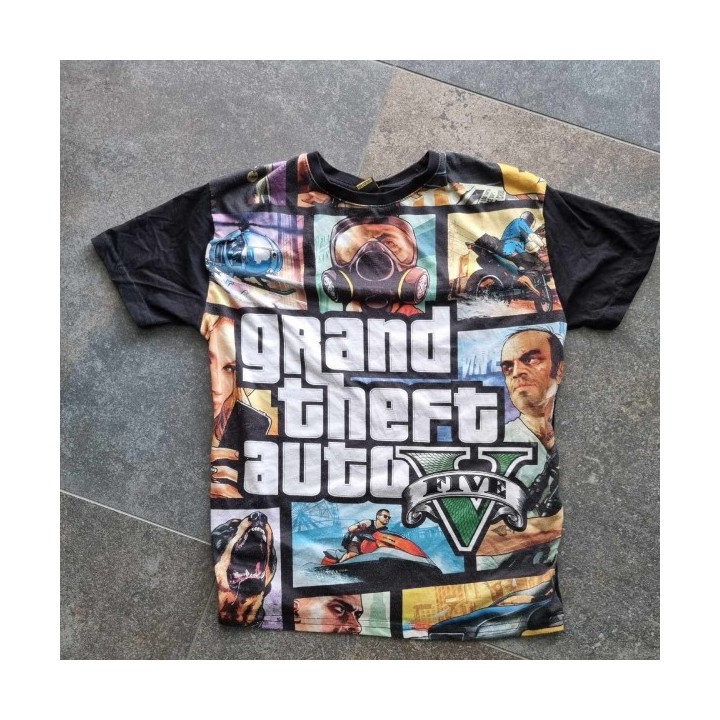 Outlet Suisse – Solderie & Neuf - T-shirt noir Grand Theft Auto