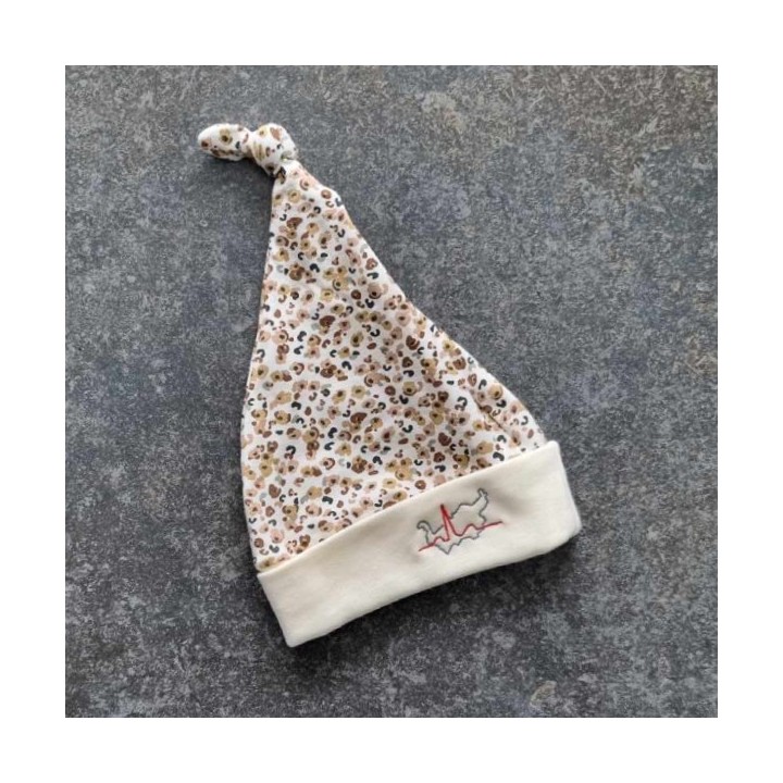 Bonnet fin brun "Valais"