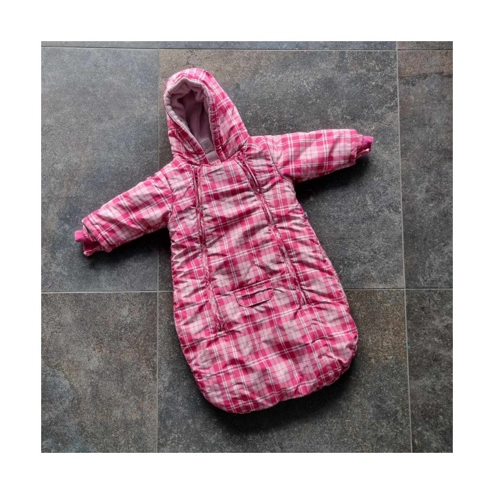 Outlet Suisse – Solderie & Neuf - Gigoteuse rose blanc  Jacky Baby