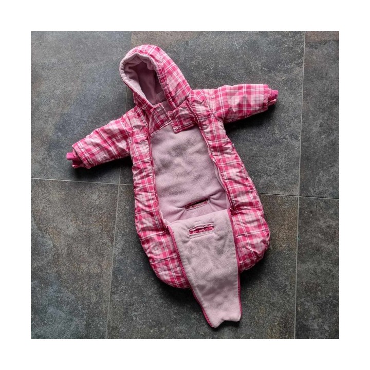 Outlet Suisse – Solderie & Neuf - Gigoteuse rose blanc  Jacky Baby
