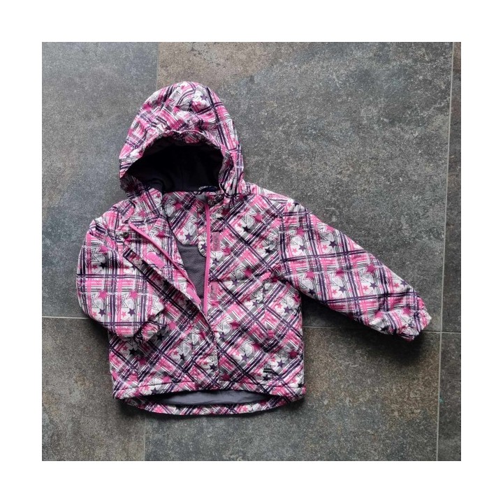 Outlet Suisse – Solderie & Neuf - Veste à capuche blanche rose Lupilu