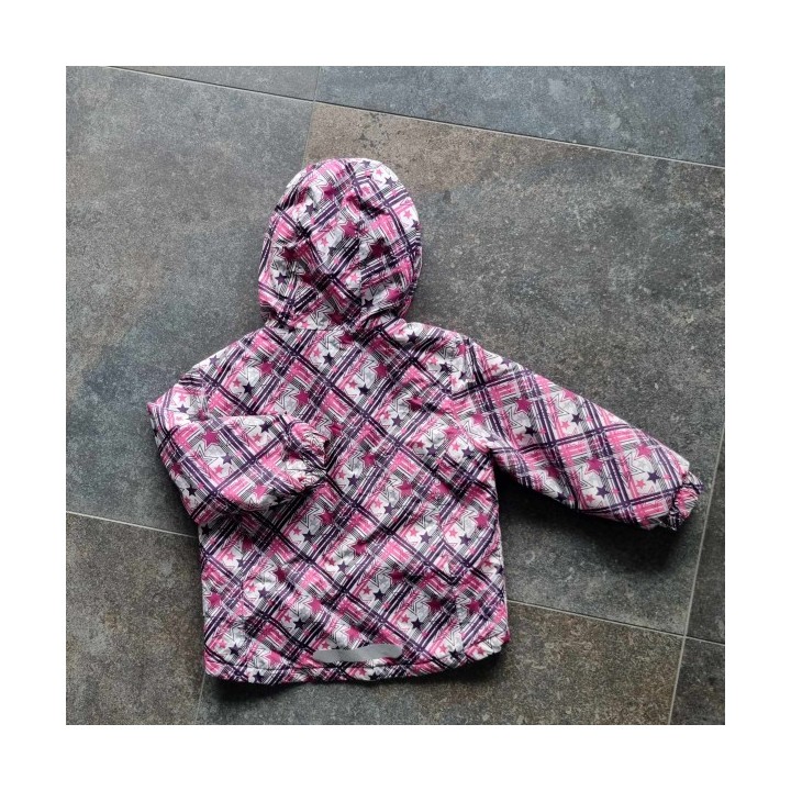 Outlet Suisse – Solderie & Neuf - Veste à capuche blanche rose Lupilu