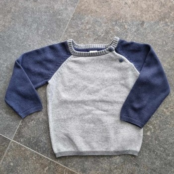 Outlet Suisse – Solderie & Neuf - Pull gris et bleu H&M