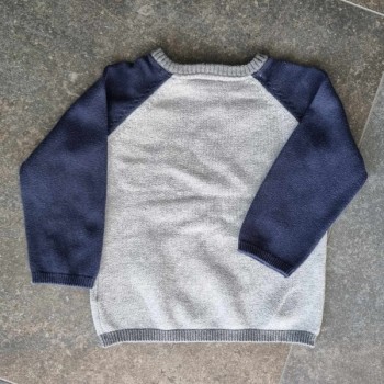 Outlet Suisse – Solderie & Neuf - Pull gris et bleu H&M