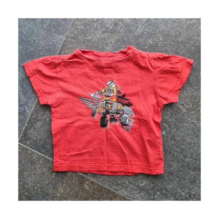 Outlet Suisse – Solderie & Neuf - T-shirt rouge quad Cool Boys